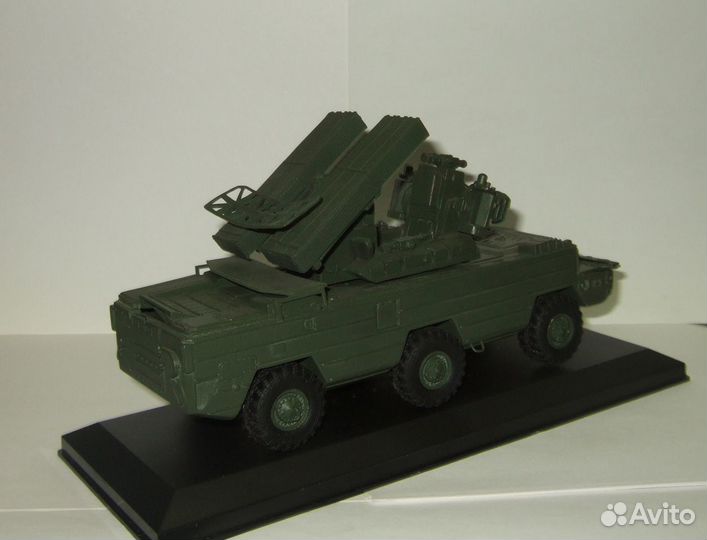 Баз 5937 бм 9А33Б зрк Оса 1972 СССР Миниград 1:43