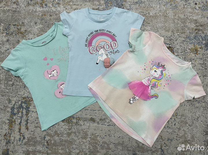Футболки для девочки 92,98 размеры