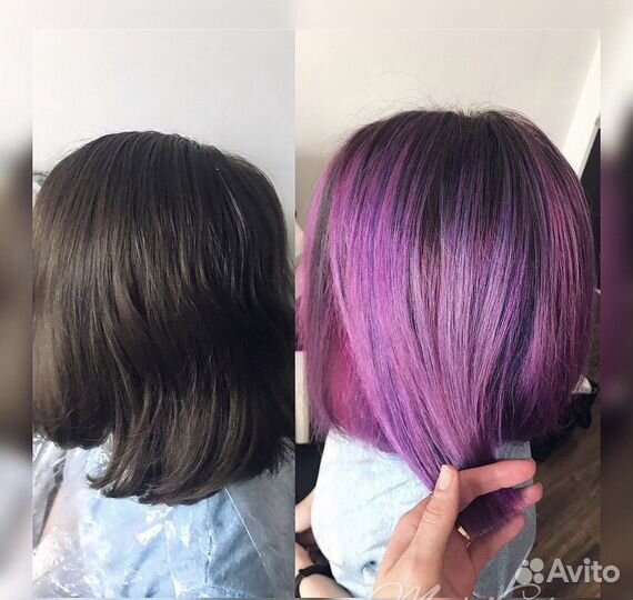 Кератиновое и перманентное выпрямление,Флисинг,Эко