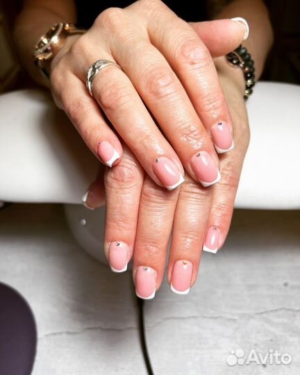 Коррекция ногтей, наращивание