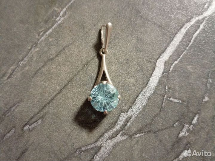 Кулон серебро