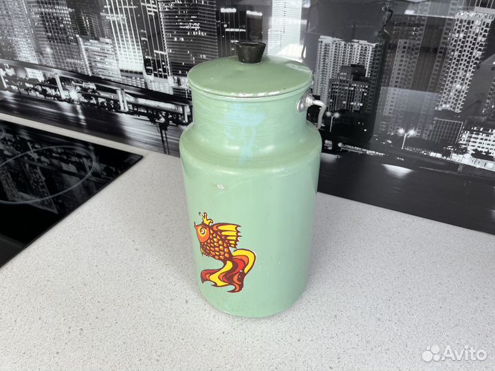 Бидон Золотая Рыбка 5л СССР