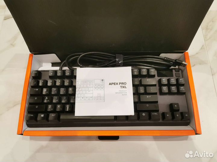 Игровая клавиатура Apex Pro TKL RU