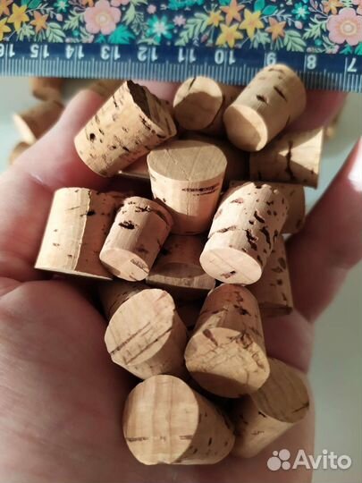 Корковая мини пробка для ретро бутылок