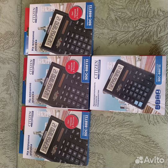 Калькуляторы Citizen, разные