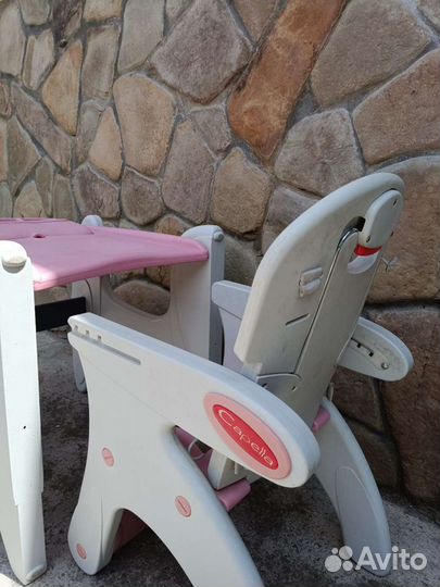 Детский стол и стульчик для кормления 2в1