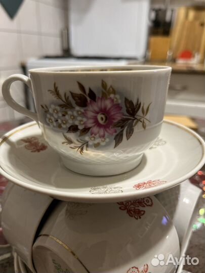 Чашки чайные лфз СССР, чайные пары