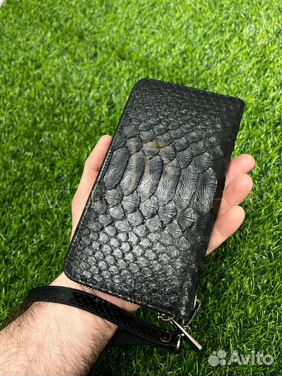 Кошелек из питона женский, мужской
