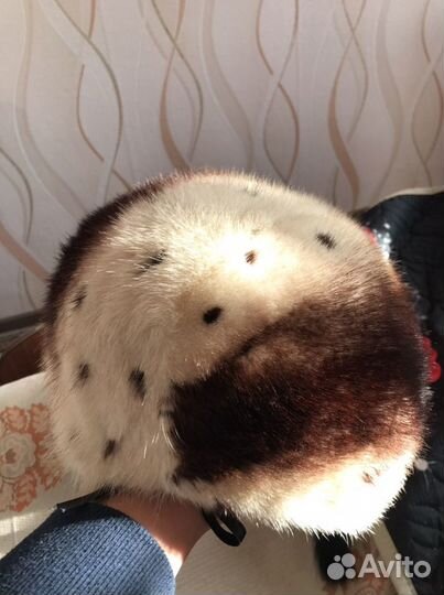 Шапка норковая женская