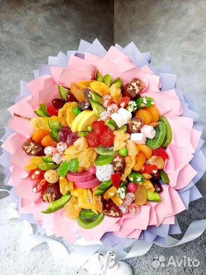 Съедобные букеты из сухофруктов