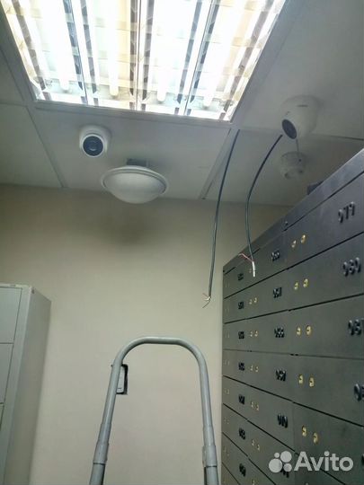 Установка камер видеонаблюдения