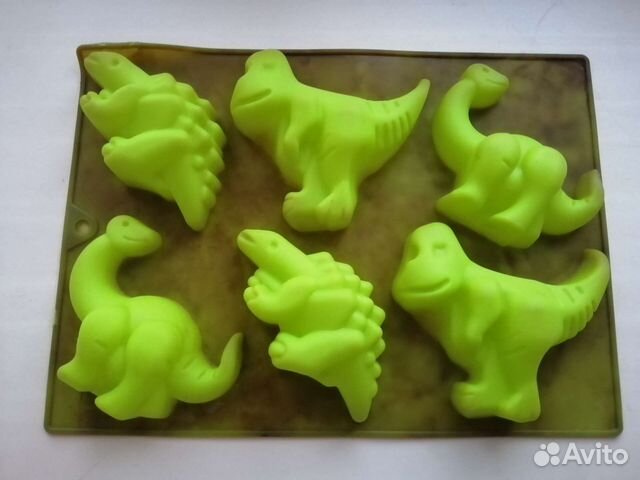Селиконовые формы динозаврики