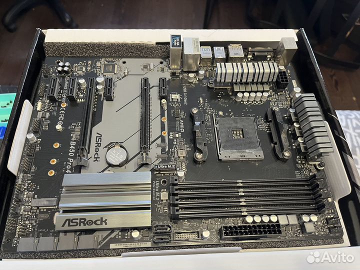 Материнская плата ASRock B450 Pro4