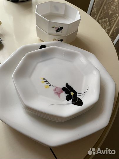Сервиз arcopal france(цена за 1 тарелку)