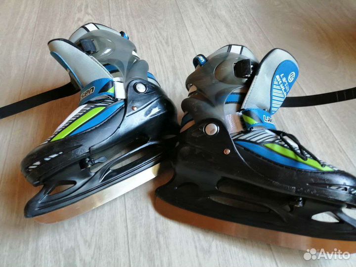 Коньки подростковые