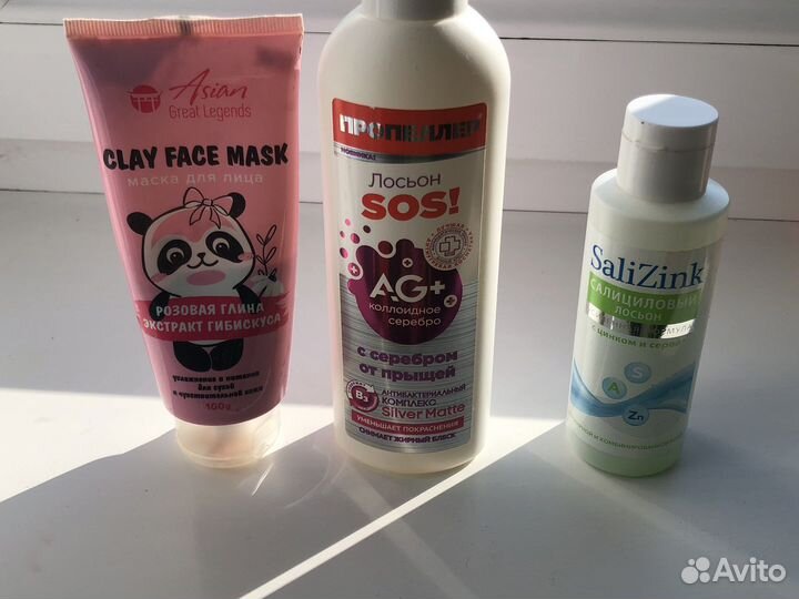 Набор косметики пакетом б/у