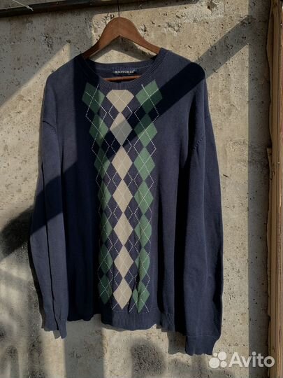 Винтажный Свитшот Argyle 90s