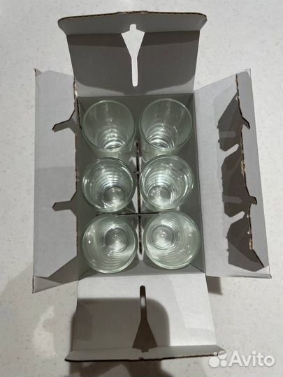 Набор Grasej IKEA (original) из 6 стопок по 50 мл