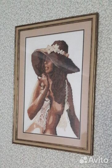 Картина вышитая крестом