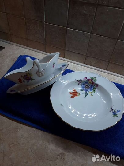 Посуда Meissen. Супница Германия