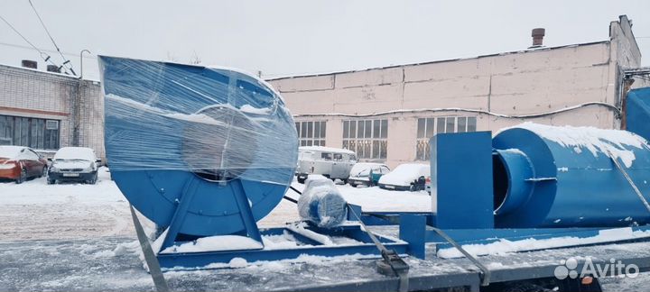 Циклон с бункером аспирация