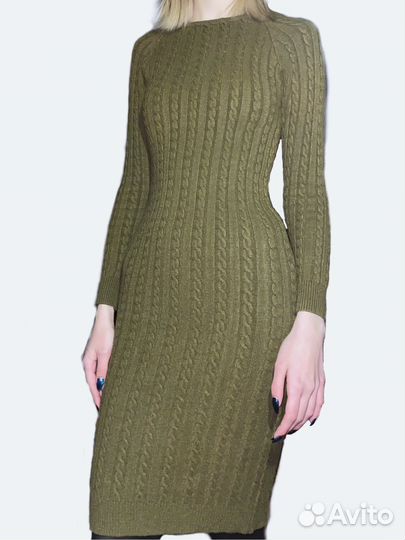 Теплое платье