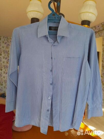 Рубашка школьная для мальчика 134