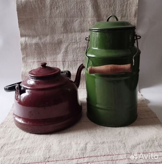 Эмалированная посуда СССР. 40-50-е годы