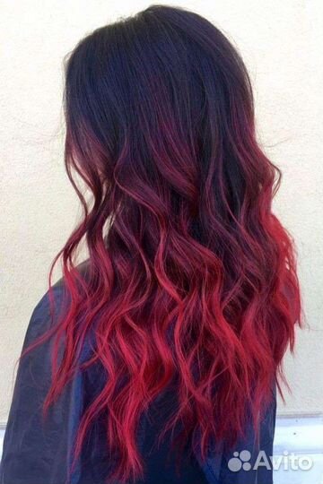 Услуги парикмахера цветное окрашивание