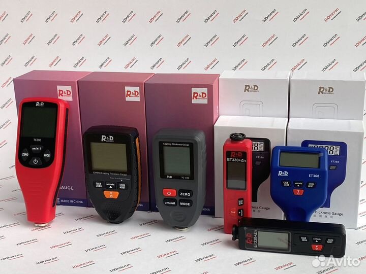 Новые толщиномеры R&D в наличии в Красноярске