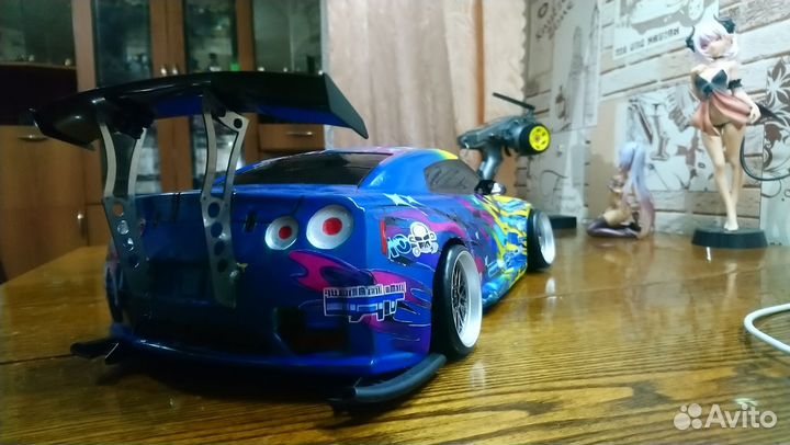 Rc drift корка кузов gtr 35
