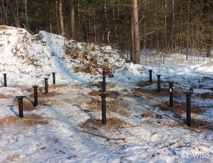 Винтовые сваи от производителя