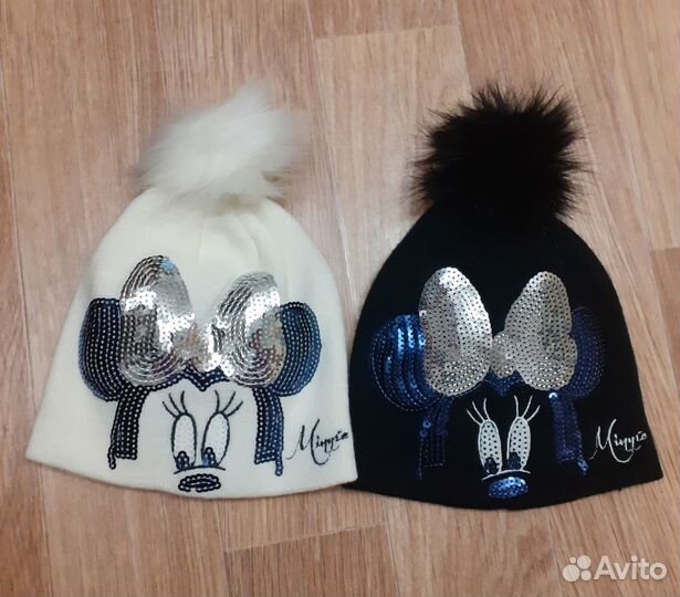 Шапки для девочки на 2-4 года