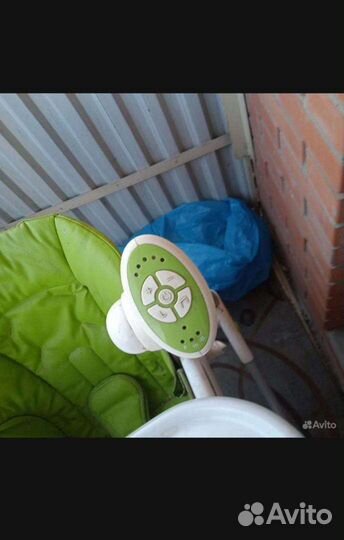 Стул для кормления и качеля 3в1