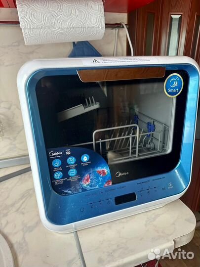 Компактная посудомоечная машина midea