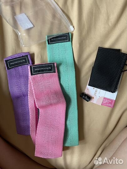 Тканевые фитнес резинки