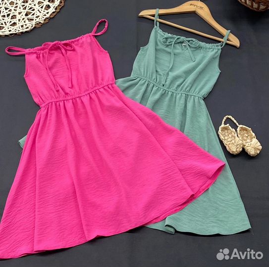 Летний сарафан/платье для девочки, 122-140