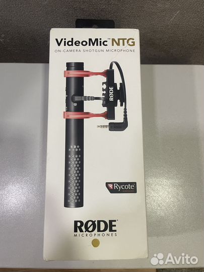 Микрофон rode VideoMic NTG