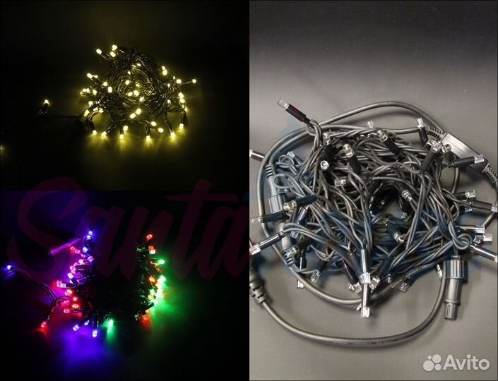 Гирлянда бахрома премиум оптом