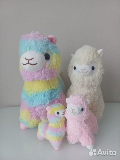 Мягкая игрушка альпака Lilko