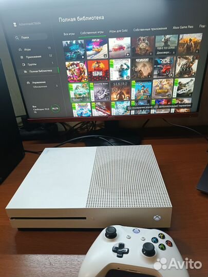 Xbox one s 1tb с дисководом