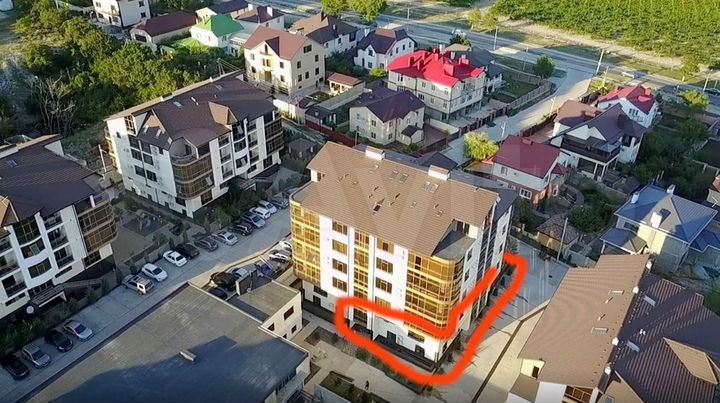 1-к. квартира, 51,6 м², 1/5 эт.