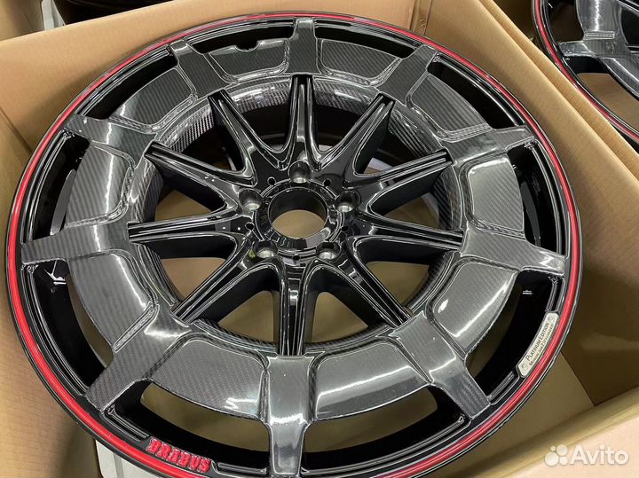 Brabus rocket диски кованные карбон R24 G class