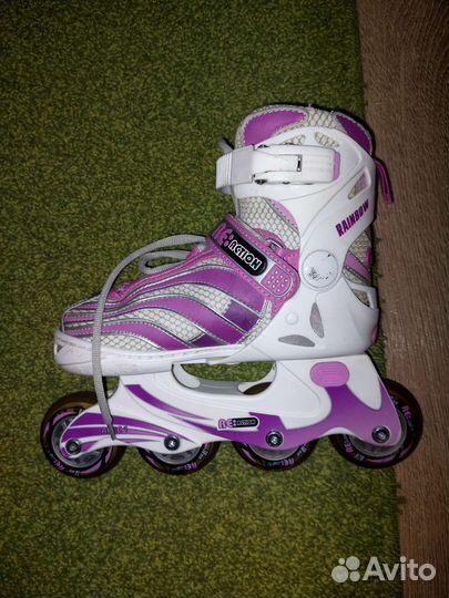 Роликовые коньки Reaction Rainbow