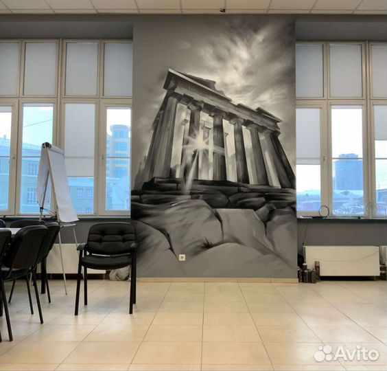 Роспись стен, граффити