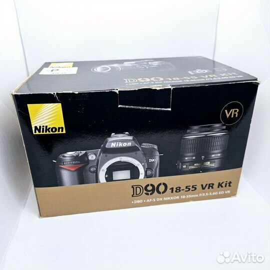 Шикарный Nikon D90 Kit 18-55