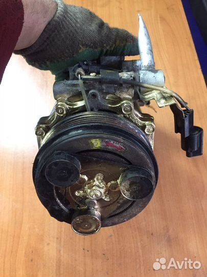 Компрессор кондиционера mitsubishi lancer 9 4g92