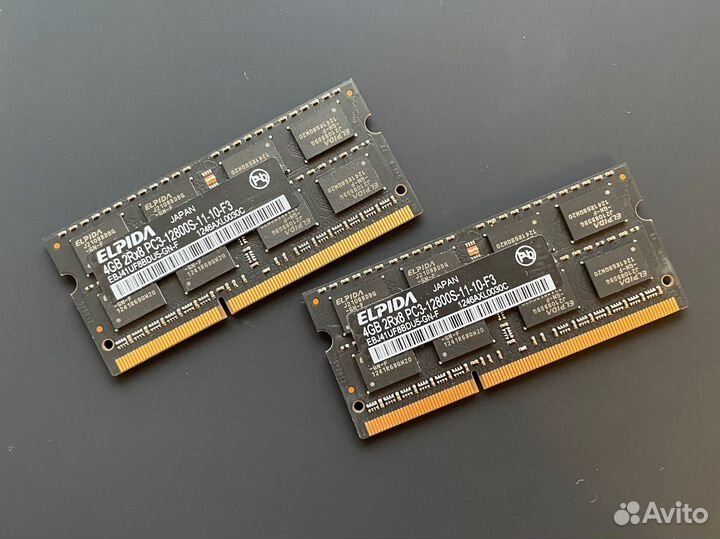 Оперативная память ddr3 4 gb, 8 gb в сумме