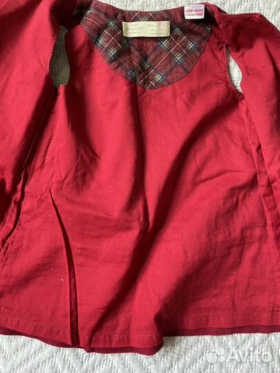 Платье сарафан Zara микровельвет