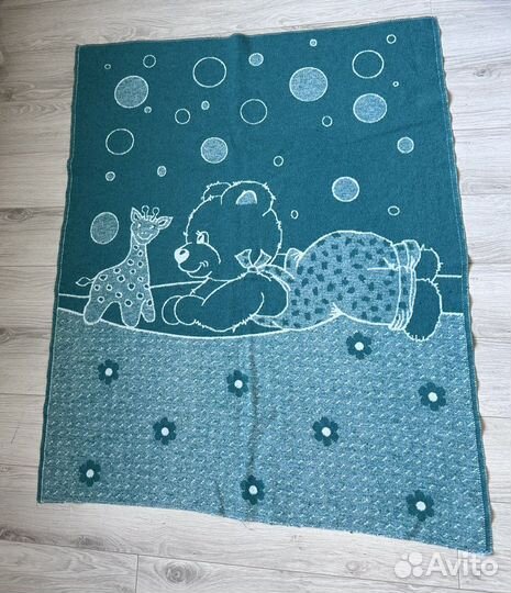 Одеяло байковое детское